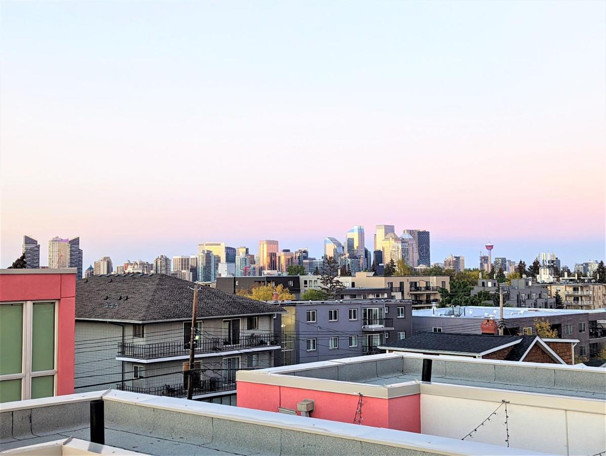 Monki Di Executive Suites - Glas - Luxury Inner City Home 3 Min To Downtown W Private Rooftop Patio Fireplace Κάλγκαρι Εξωτερικό φωτογραφία